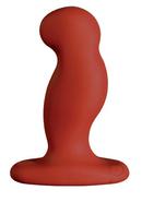 Nexus G-play+sm Rechargeable Silicone Vibrator - Small- Red